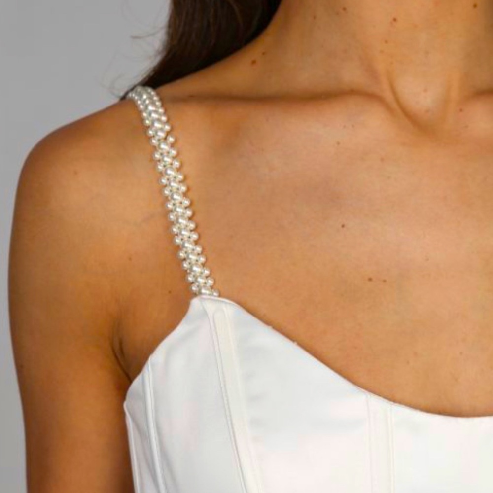 Pearl dress straps